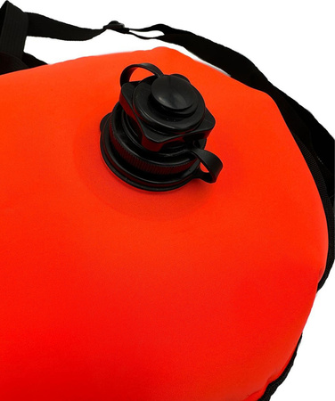 Bojka asekuracyjna ratunkowa dmuchana Enero wymiary 59 x 30,5 cm