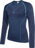 Dziecięca bluzka termoaktywna Huari TERM BLOUSE KIDS peacoat/alhambra rozmiar 110/116