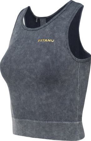 Damska Koszulka Bez Rękawów Fit Seamless Top rozmiar L