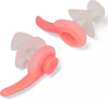 Zatyczki zaciski zatyczka zacisk do uszu Speedo Biofuse Earplug AU clear/fluro tangerine