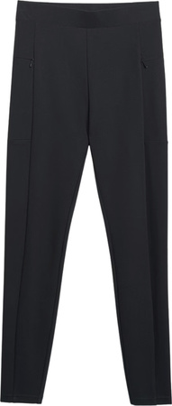 Legginsy damskie 4F CAS F242 czarne 4FWAW25TTIGF242 20S