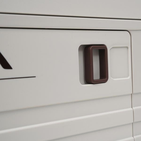 Składana skrzynia kempingowa turystyczna z funkcją stołu szafki 2w1 50l Nils Camp NCB4002