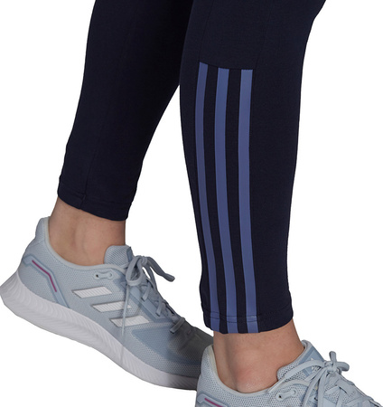 Legginsy damskie adidas Essentials Fitted granatowe H10252