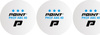 Piłeczki do ping ponga Point Prof ABS40 *** 3 szt. białe