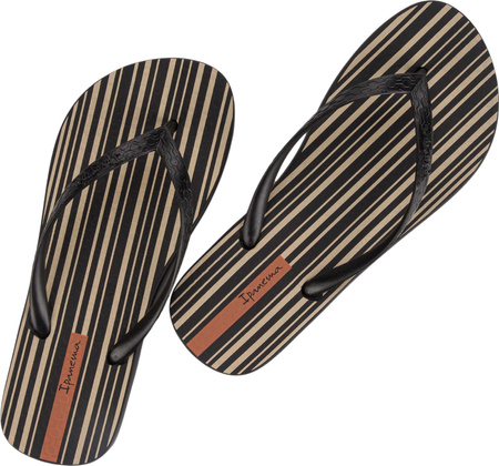 Klapki japonki damskie Ipanema Classica Hap czarno-beżowe 83539-AR971