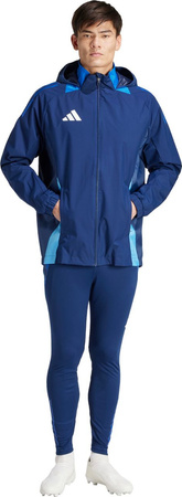 Kurtka męska adidas Tiro 24 Competition All-Weather niebieska IR9520