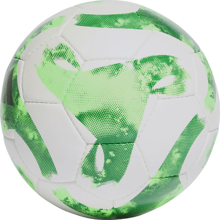 Piłka nożna adidas Tiro Match biało-zielona HT2421
