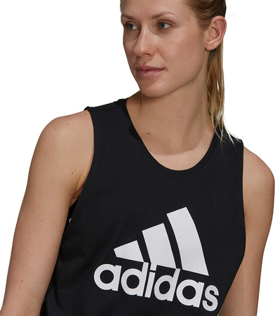 Koszulka damska adidas Essentials Big Logo czarna GS1359