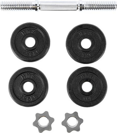 Hantel hantla sztangielka z gwintem 7 kg HMS SG01