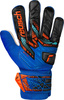 Rękawice bramkarskie Reusch Attrakt Starter Solid Junior niebiesko-czarne 5572514 4467