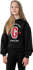 Bluza dla dziewczynki 4F czarna HJZ22 JBLD004 20S