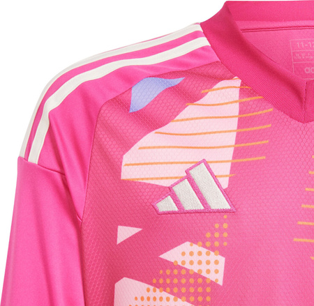 Bluza bramkarska dla dzieci adidas Tiro 24 Competition różowa IS5337