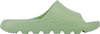Klapki damskie Coqui Lou zielone 7042-100-8100