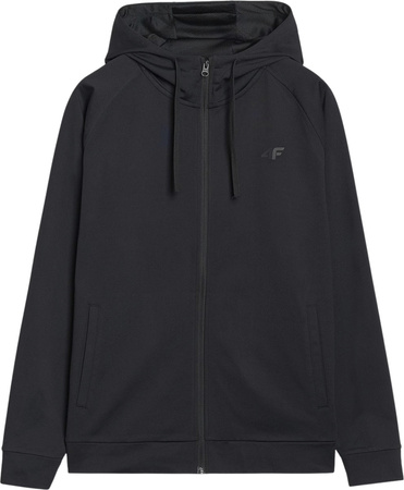 Bluza męska 4F FNK M654 czarna 4FWMM00TFSWM654 20S