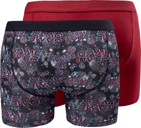 Dziecięce majtki bokserki bawełniane Martes Nicko Jr 2pak rozmiar 158/164