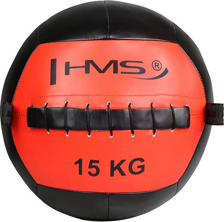 Piłka lekarska do ćwiczeń crossfit fitness Wall Ball HMS WLB 15 kg