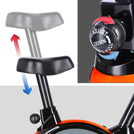 Rower treningowy magnetyczny stacjonarny HMS m5560-i