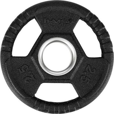 Talerz olimpijski żeliwny HMS TOH02 2.5 KG czarny