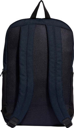 Plecak sportowy szkolny miejski adidas Motion Badge of Sport czarno-niebieski IK6891