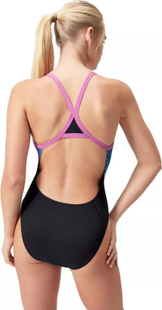 Damski strój kąpielowy kostium basenowy pływacki Speedo Plmt Digi Tnbk AF rozmiar XXL