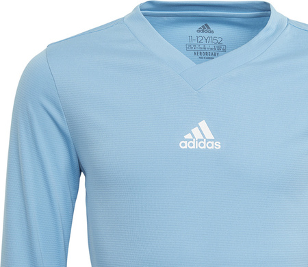 Koszulka termoaktywna dla dzieci adidas Team Base Tee błękitna GN7512