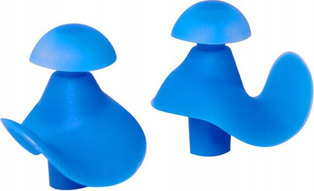 Zatyczki zaciski zatyczka zacisk do uszu Nils aqua nqaw60 niebieski silikonowe