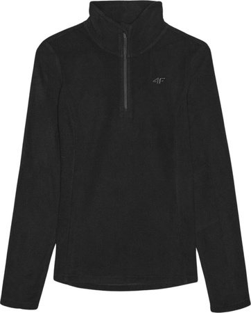 Bluza polarowa damska 4F F048 głęboka czerń 4FWAW24UFLEF048 20S