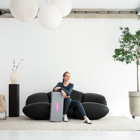 Step do aerobiku HMS as003 gray/pink