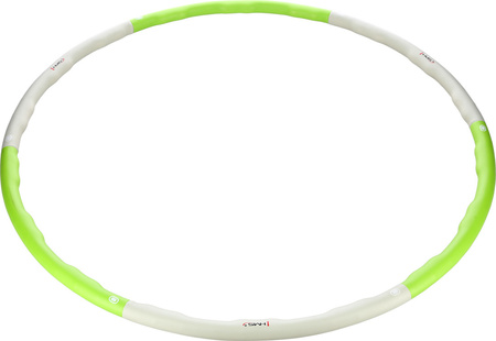 Hula hop HMS HHP003 zieono-szary 1,5 kg 100 cm