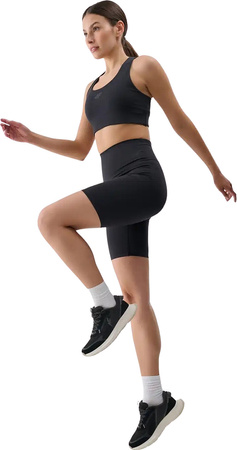 Legginsy damskie 4F F019 czarne 4FRSS25TFSTF019 20S