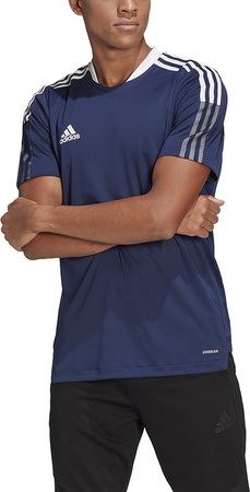 Koszulka męska adidas Tiro 21 Training Jersey granatowa GM7585