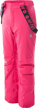 Dziecięce spodnie narciarskie Hi-tec Darin JR Spring różowe rozmiar 146