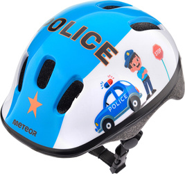 Kask rowerowy Meteor KS06 Police rozm. XS 44-48 cm 17442
