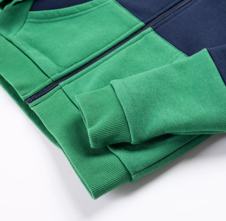 Dziecięca bluza rozpinana z kapturem bawełniana Bejo Tamio Kdb rozmiar 134