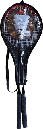 Zestaw do badmintona 2 x rakieta x lotka pokrowiec Enero 101 1036366