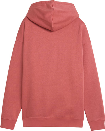 Bluza damska Puma ESS Relaxed Hoodie FL czerwona 684976 60