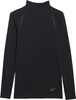Koszulka damska longsleeve 4F F419 czarna 4FWAW25TFLOF419 20S