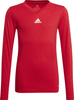 Koszulka termoaktywna dla dzieci adidas Team Base Tee czerwona GN5711