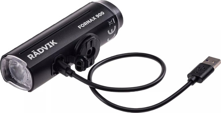 Lampka rowerowa oświetlenie lampa Radvik Fornax 900