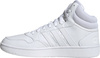 Buty męskie adidas Hoops 3.0 Mid Lifestyle Basketball Classic białe ID9838