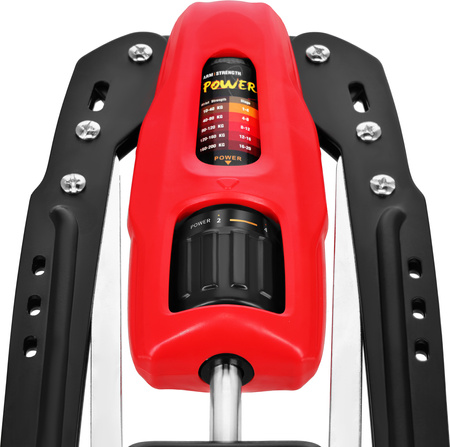 F1020 PRO HYDRAULICZNY ŚCISKACZ DO ĆWICZEŃ Z LICZNIKIEM HMS