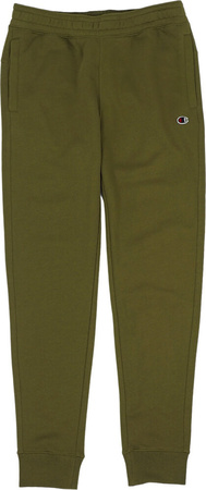 Spodnie męskie Champion Rib Cuff Pants oliwkowe 220301 GS573