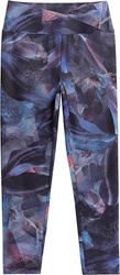 Legginsy funkcyjne damskie 4F multikolor 3 allover H4Z21 SPDF017 93A