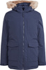 Kurtka męska adidas Parka Hooded Fur granatowa IK0552