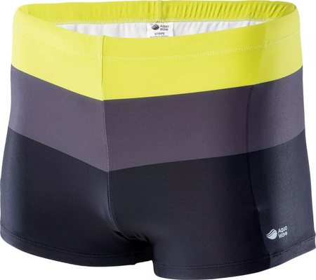 Męskie bokserki slipy kąpielowe kąpielówki Aquawave Stripe rozmiar XXL