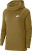 Bluza damska Nike Essentials Fnl Po Flc zielona BV4116 368