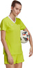 Koszulka damska adidas Entrada 22 Jsy limonkowa HC5080