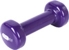 Hantle hantelki winylowe ciężarki do ćwiczeń Profit fioletowe 2x0,75 kg