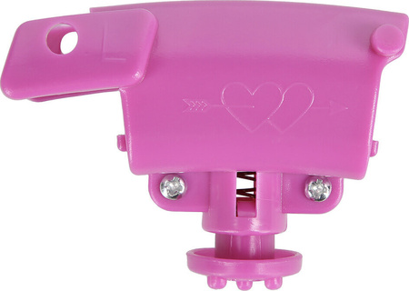 Hula hop z wypustkami i obciążnikiem One Fitness oha01 fioletowe