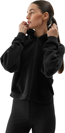 Bluza damska 4F F1002 czarna 4FWSS24TSWSF1002 20S